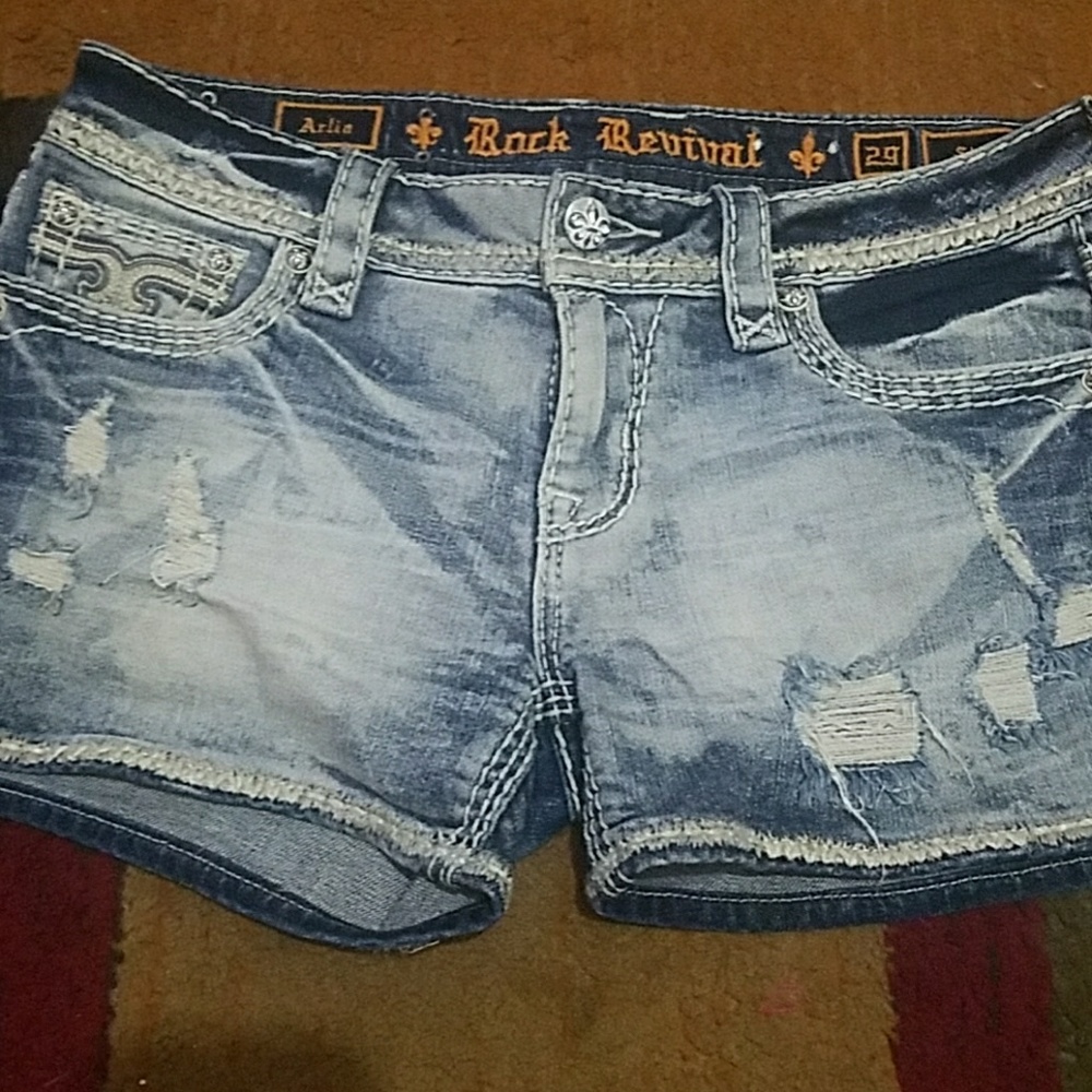 Rock revival Arlia Shorts